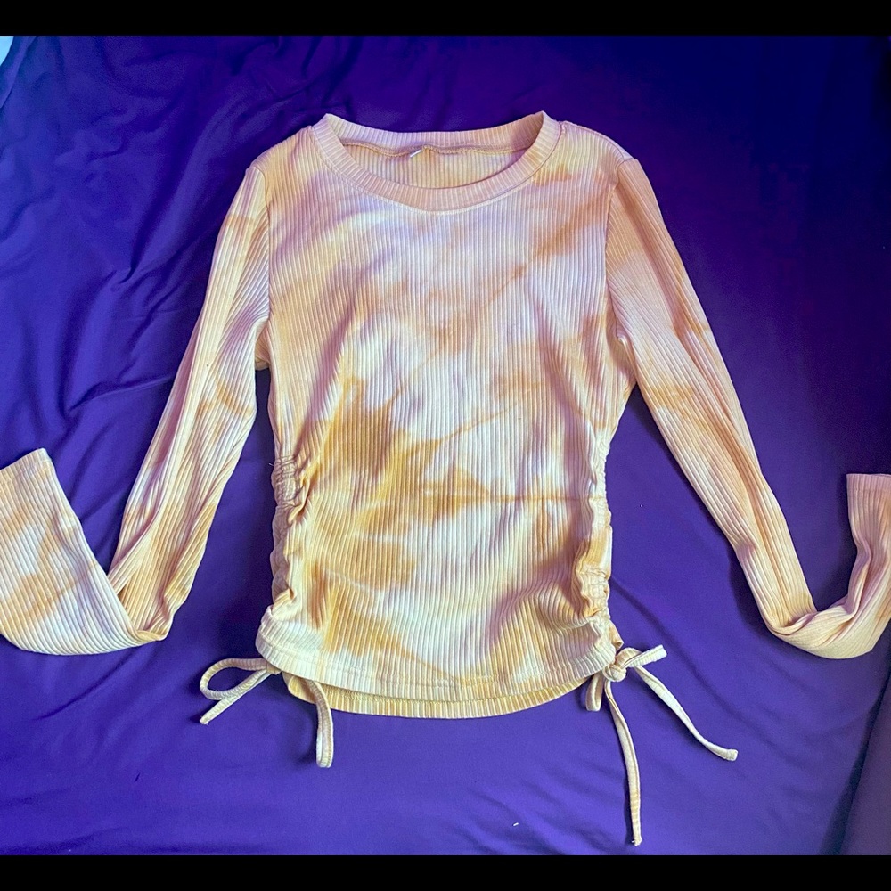 long sleeve marble shirt